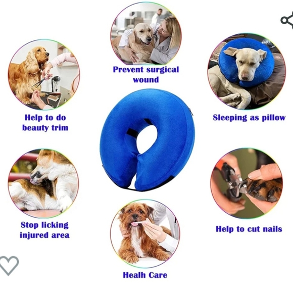 Katoggy inflatable dog collar (medical) in Large. - Picture 8 of 9